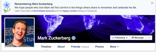 Mark Zuckerberg Facebook Bug